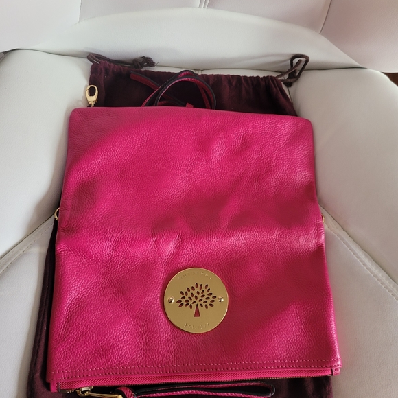 Mulberry Daria Clutch Shoulder Leather Bag - Picture 4 of 13